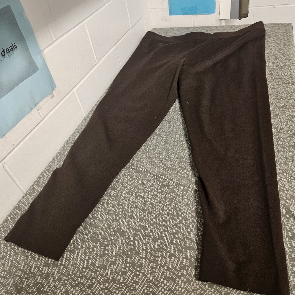 Two by Vince Camuto Legging Pants Womens Extra Large XL Brown Casual Wear - Picture 9 of 9